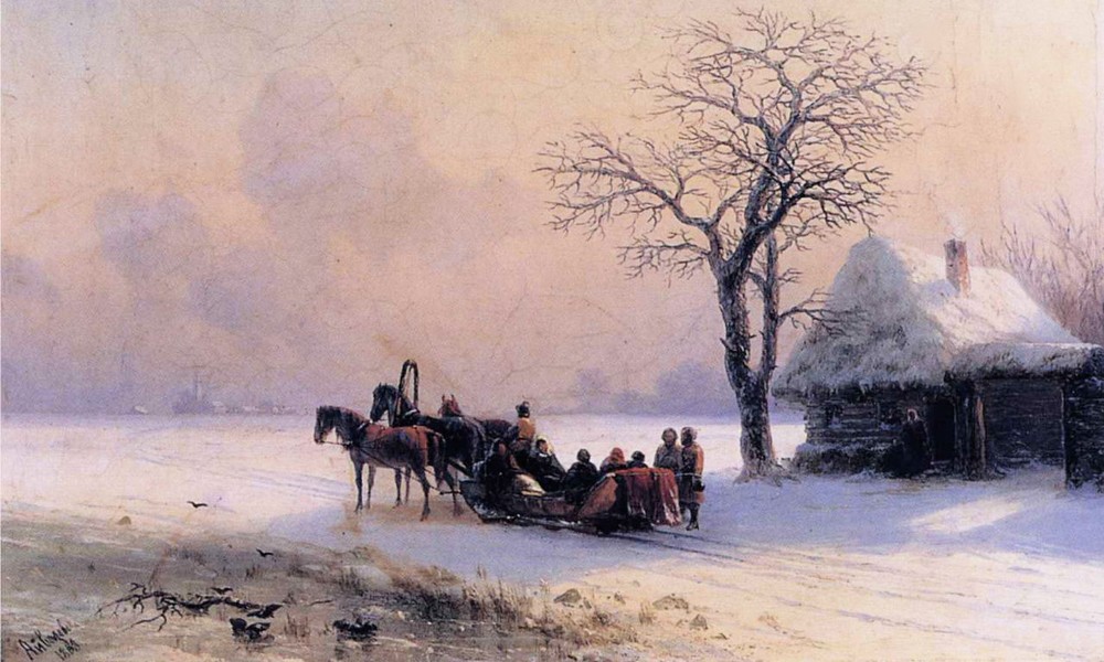 Стихи Александра Сергеевича Пушкина о зиме