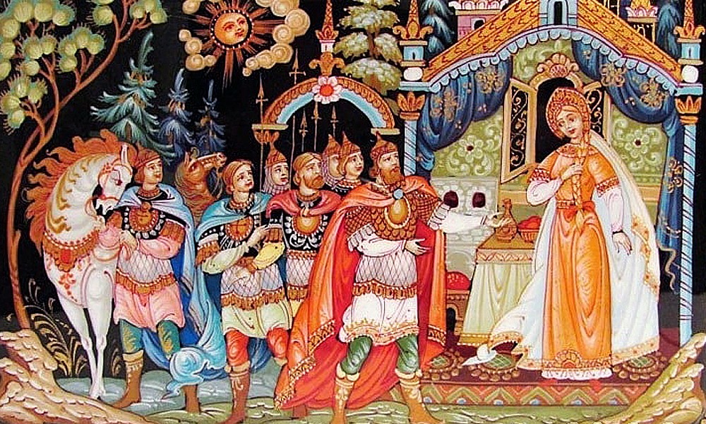 Сказка о мёртвой царевне и о семи богатырях